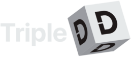 Triple D Logo cube